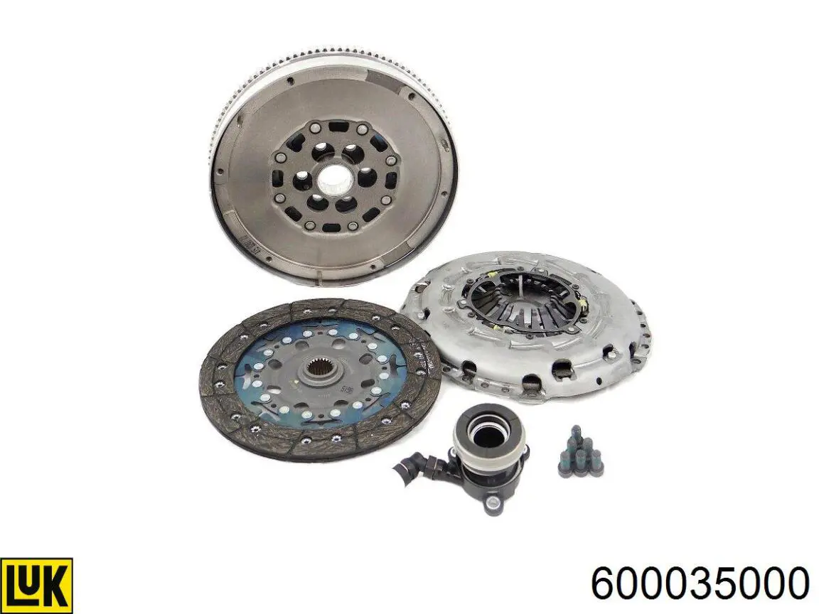 600035000 LUK Kit de embraiagem (3 peças)