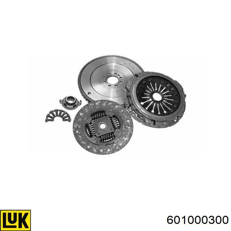 Compre 601000300 LUK Kit de embraiagem (3 peças)