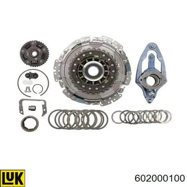 Kit de embraiagem (3 peças) LUK 602000100 preço, a partir de 591,91 USD