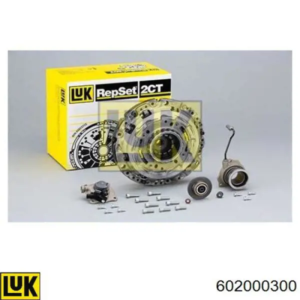 602000300 LUK Kit de embraiagem (3 peças)