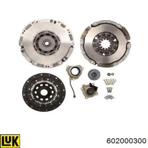 Kit de embraiagem (3 peças) LUK 602000300 preço, a partir de 1026,57 USD