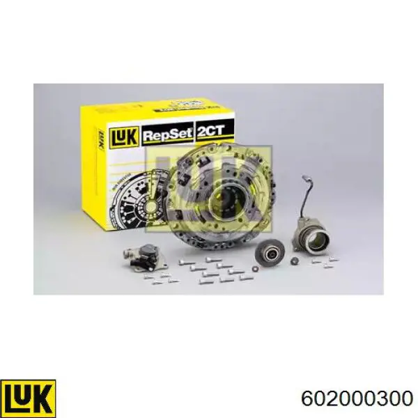 Kit de embraiagem (3 peças) 55253082 Fiat/Alfa/Lancia