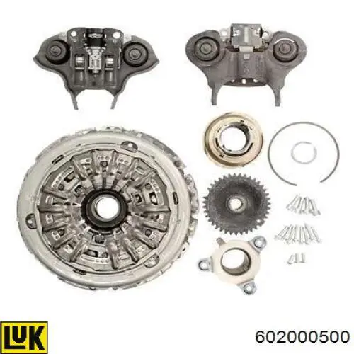 Compre 602000500 LUK Kit de embraiagem (3 peças)