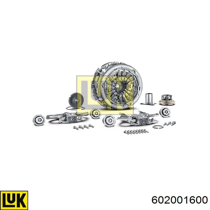 602001600 LUK Kit de embraiagem (3 peças)
