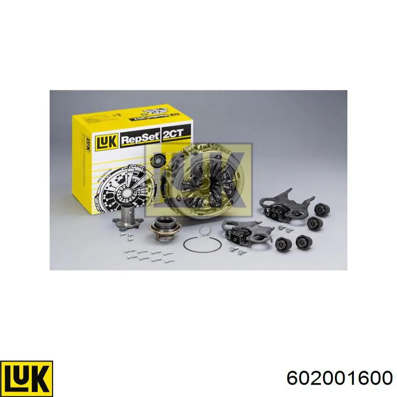 Kit de embraiagem (3 peças) LUK 602001600 preço, a partir de 1843,04 USD