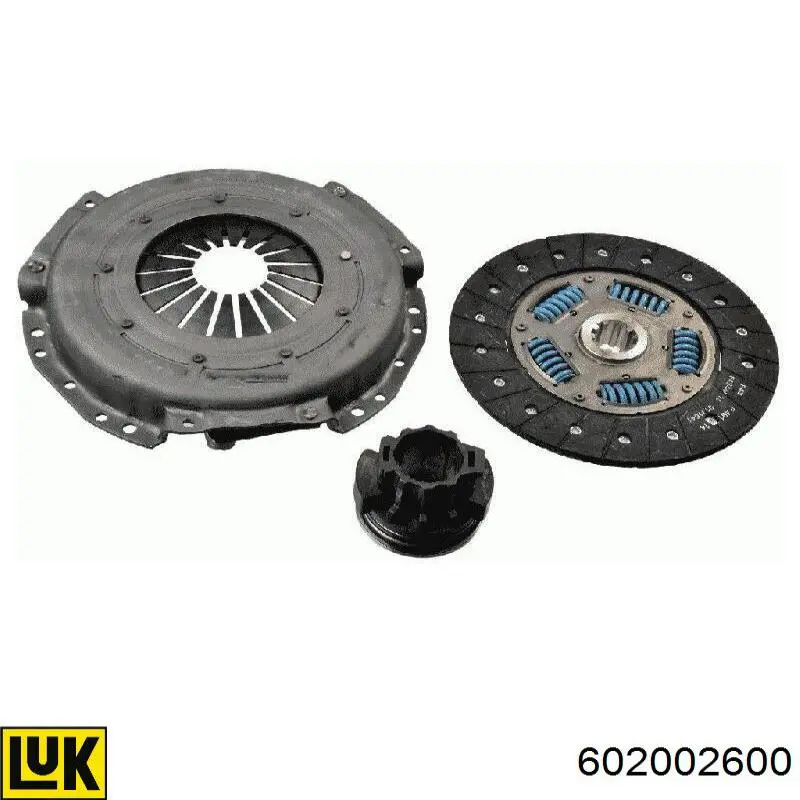 3000943017 Sachs Kit de embraiagem (3 peças)