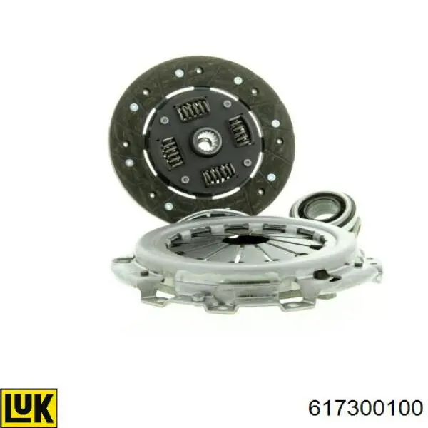 Kit de embraiagem (3 peças) LUK 617300100