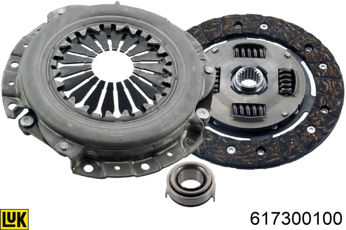 Kit de embraiagem (3 peças) LUK 617300100 preço, a partir de 91,88 USD