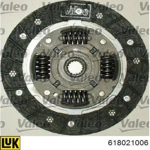 Kit de embraiagem (3 peças) 618021406 LUK