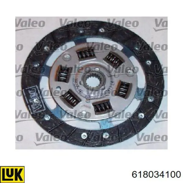 Kit de embraiagem (3 peças) LUK 618034100 preço, a partir de 194,36 USD