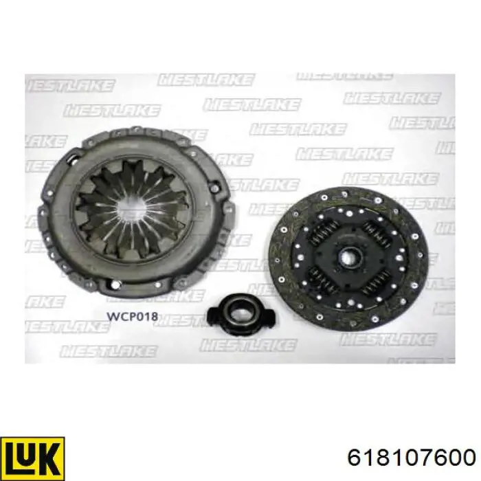 Compre 618107600 LUK Kit de embraiagem (3 peças)