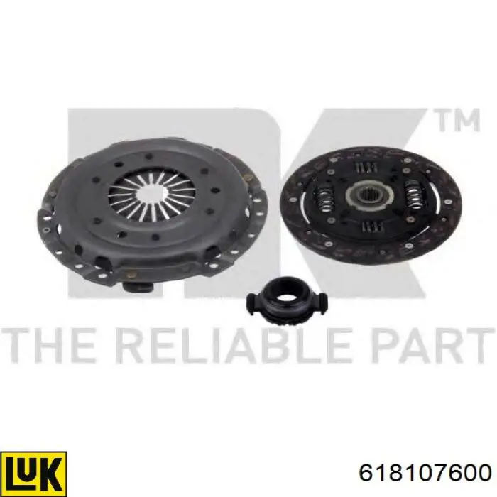 Compre 618107600 LUK Kit de embraiagem (3 peças)