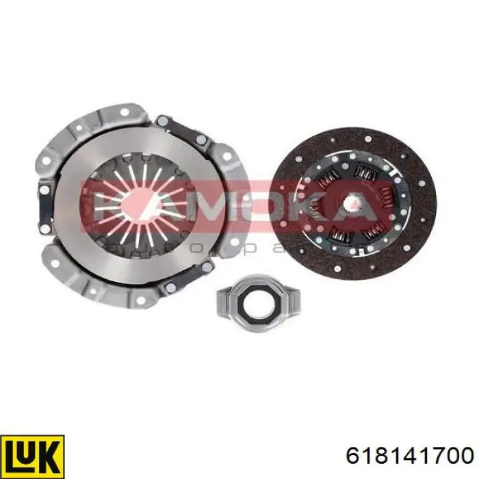 Kit de embraiagem (3 peças) LUK 618141700 preço, a partir de 90,36 USD