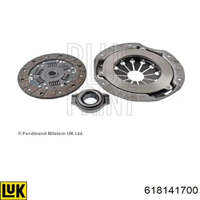 Compre 618141700 LUK Kit de embraiagem (3 peças)