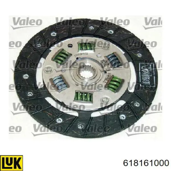 Compre 618161000 LUK Kit de embraiagem (3 peças)