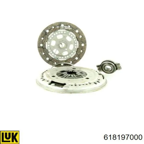 618197000 LUK Kit de embraiagem (3 peças)