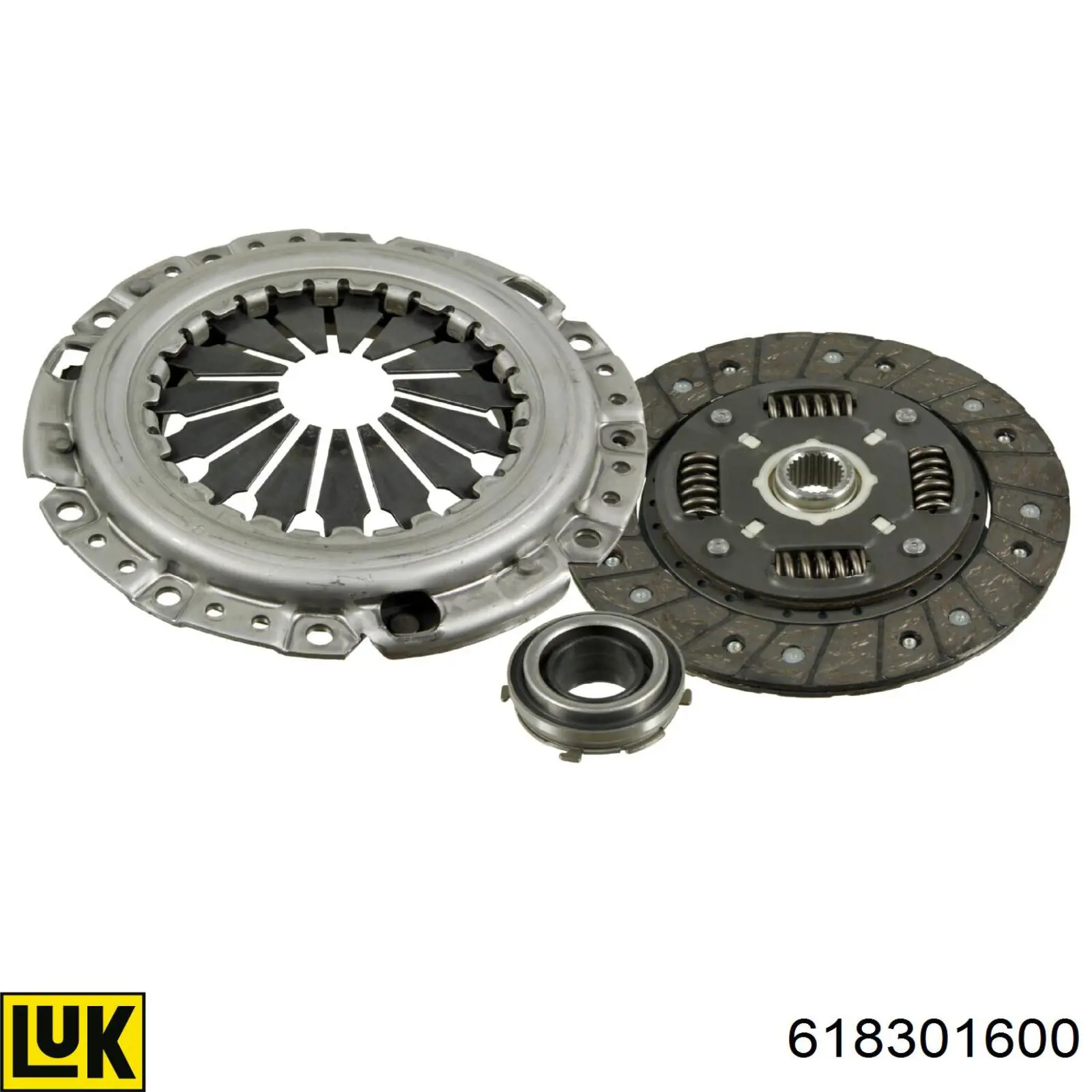 Compre 618301600 LUK Kit de embraiagem (3 peças)