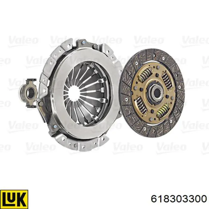 618303300 LUK Kit de embraiagem (3 peças)