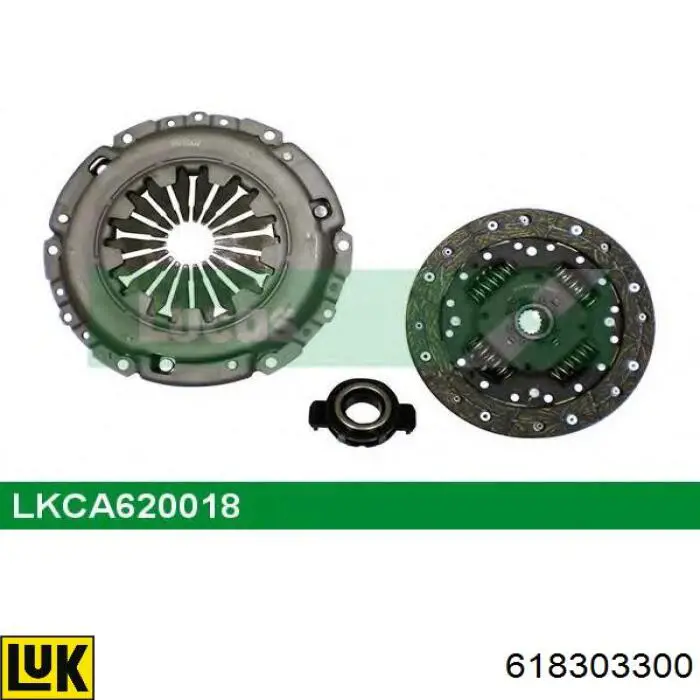 Kit de embraiagem (3 peças) LUK 618303300 preço, a partir de 149,94 USD