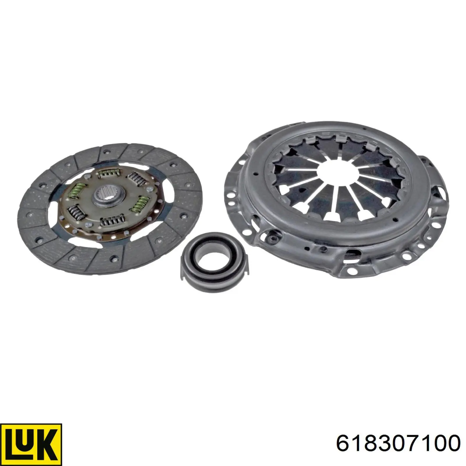 Compre 618307100 LUK Kit de embraiagem (3 peças)