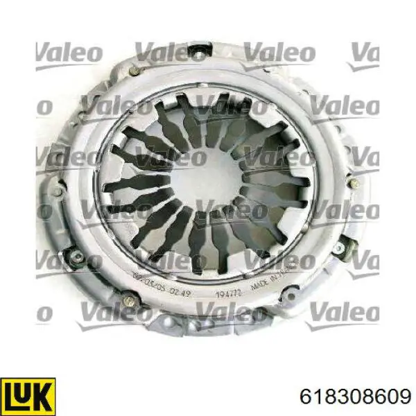 Kit de embraiagem (3 peças) LUK 618308609 preço, a partir de 113,50 USD