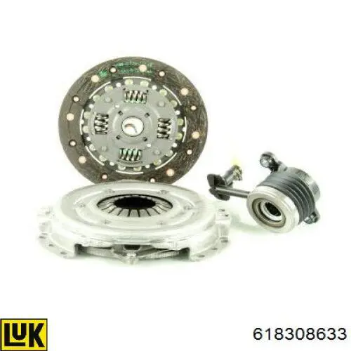 618308633 LUK Kit de embraiagem (3 peças)