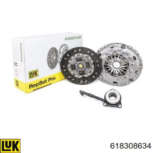 618308634 LUK Kit de embraiagem (3 peças)