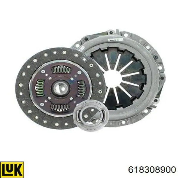Compre 618308900 LUK Kit de embraiagem (3 peças)