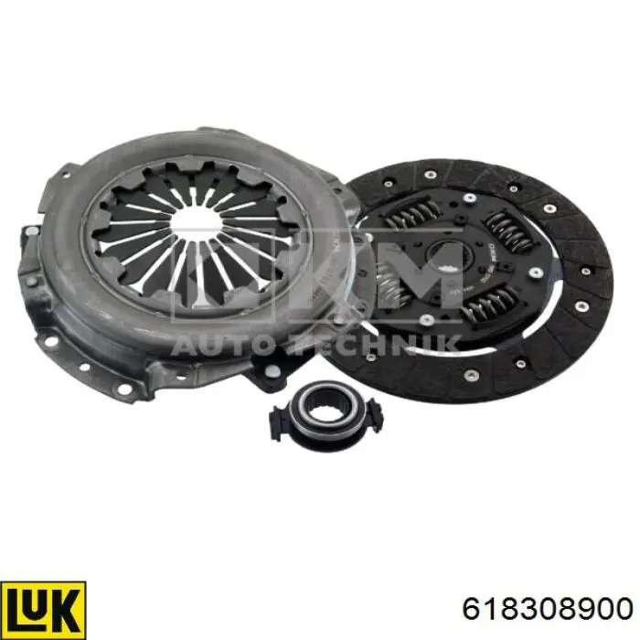 618308900 LUK Kit de embraiagem (3 peças)