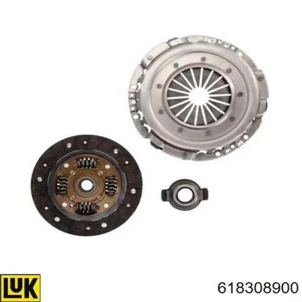 Kit de embraiagem (3 peças) LUK 618308900 preço, a partir de 89,42 USD