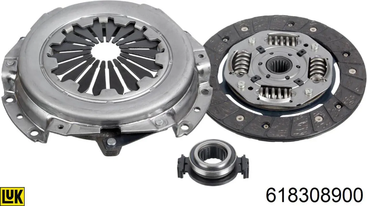 618308900 LUK Kit de embraiagem (3 peças)