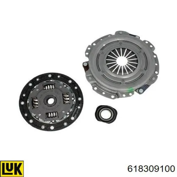 Kit de embraiagem (3 peças) LUK 618309100 preço, a partir de 88,01 USD