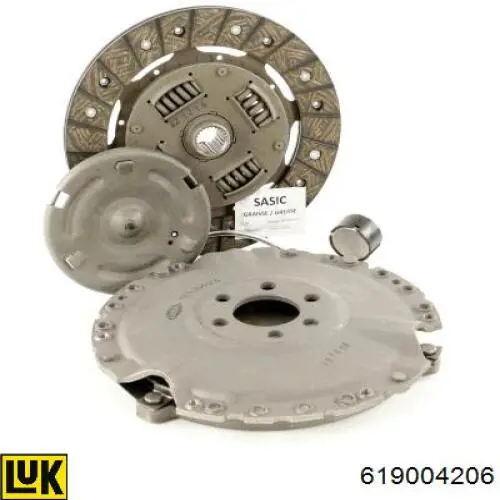 619004206 LUK Kit de embraiagem (3 peças)
