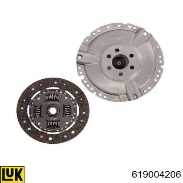 619004206 LUK Kit de embraiagem (3 peças)