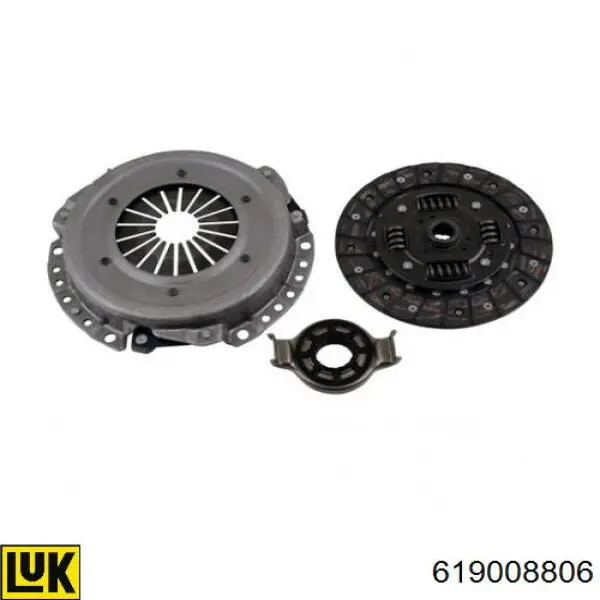 619008806 LUK Kit de embraiagem (3 peças)
