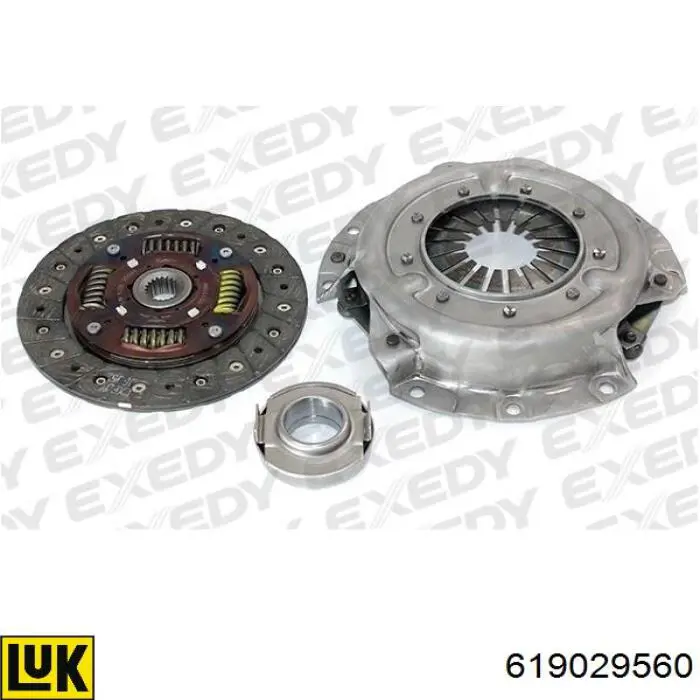 619029560 LUK Kit de embraiagem (3 peças)