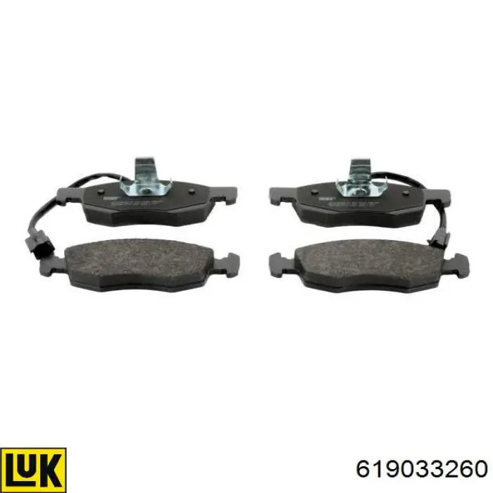 Compre 619033260 LUK Kit de embraiagem (3 peças)