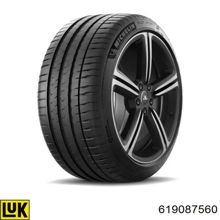 Compre 619087560 LUK Kit de embraiagem (3 peças)