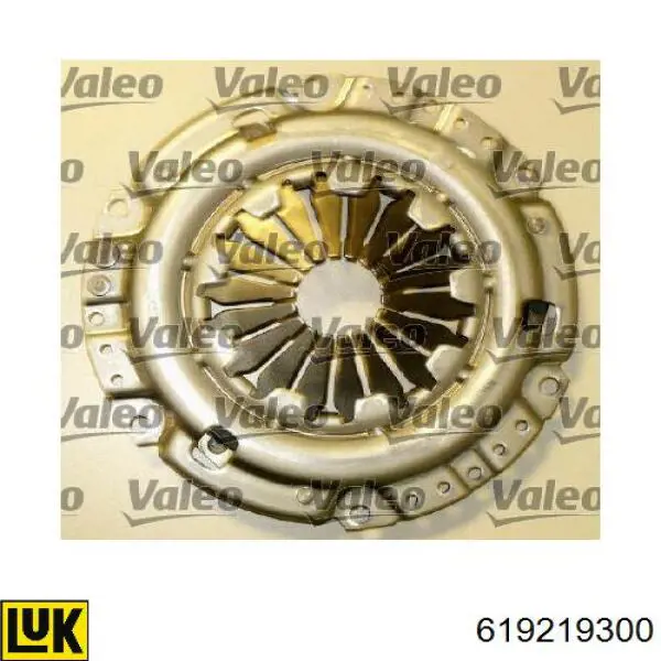619219300 LUK Kit de embraiagem (3 peças)