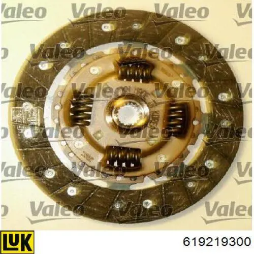 Kit de embraiagem (3 peças) LUK 619219300 preço, a partir de 92,11 USD