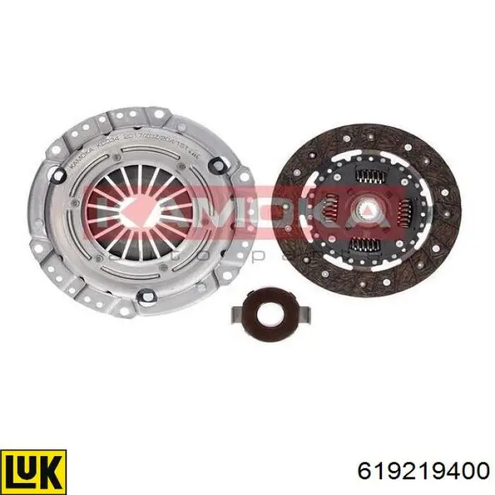 Kit de embraiagem (3 peças) LUK 619219400 preço, a partir de 88,83 USD