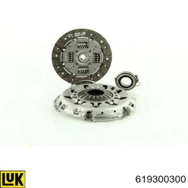 Compre 619300300 LUK Kit de embraiagem (3 peças)