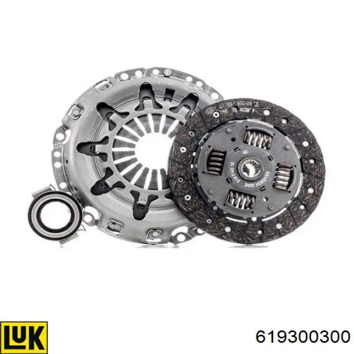 Kit de embraiagem (3 peças) LUK 619300300 preço, a partir de 143,97 USD