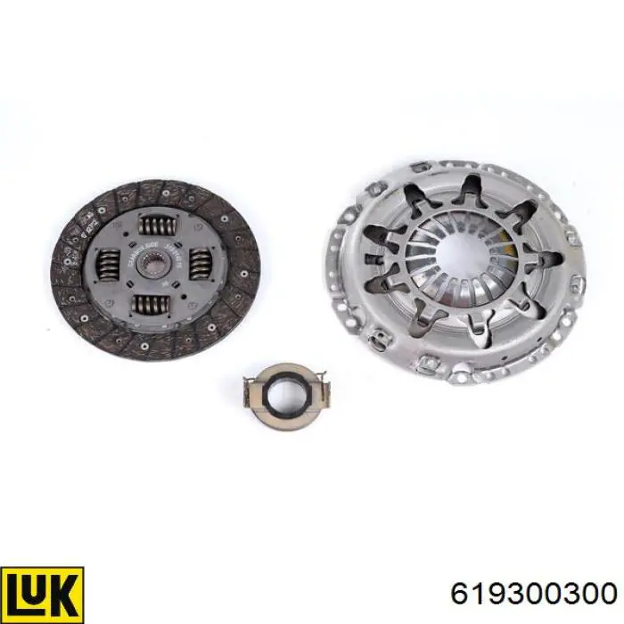 619300300 LUK Kit de embraiagem (3 peças)