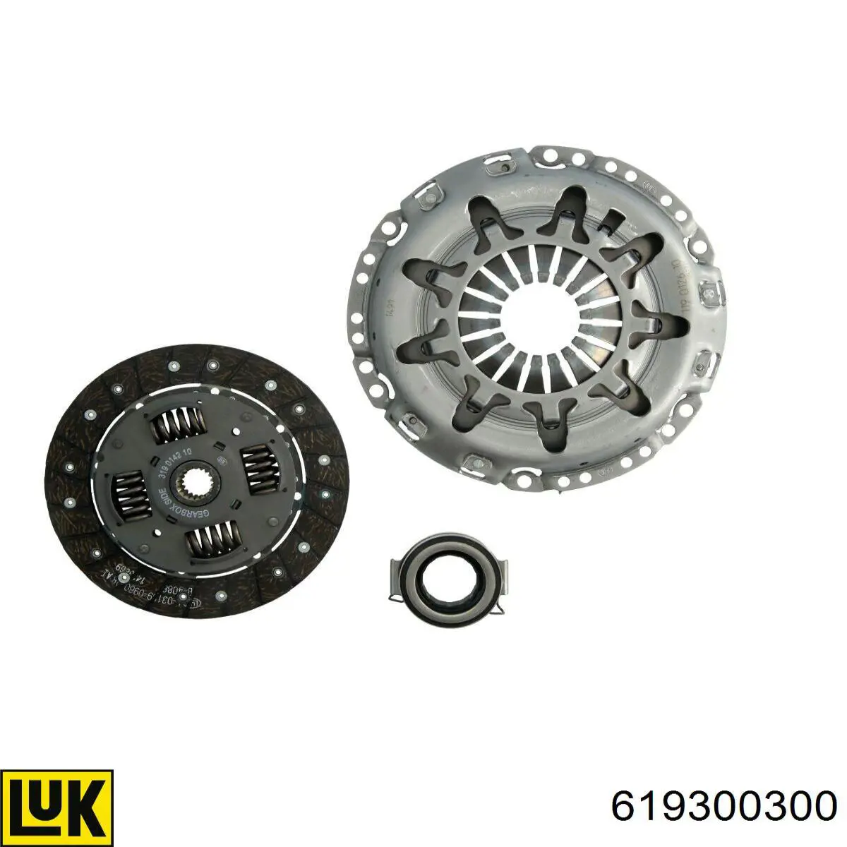 Compre 619300300 LUK Kit de embraiagem (3 peças)