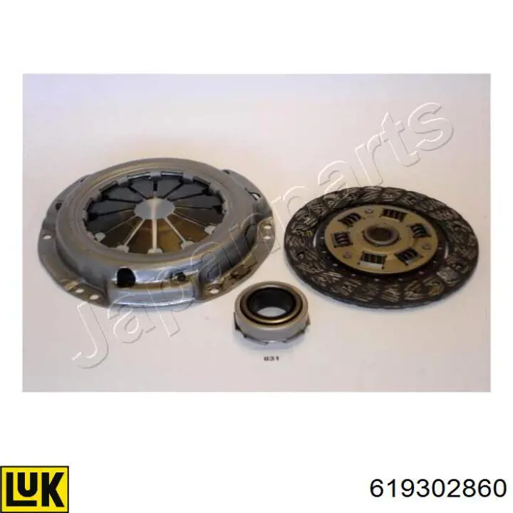 Compre 619302860 LUK Kit de embraiagem (3 peças)
