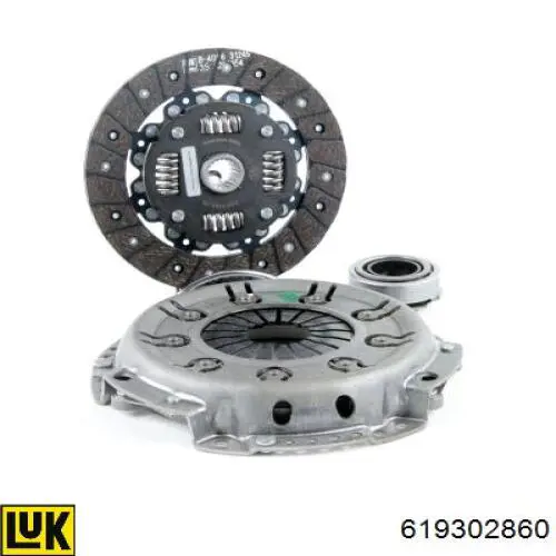 Compre 619302860 LUK Kit de embraiagem (3 peças)