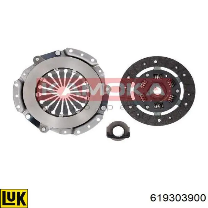 Compre 619303900 LUK Kit de embraiagem (3 peças)