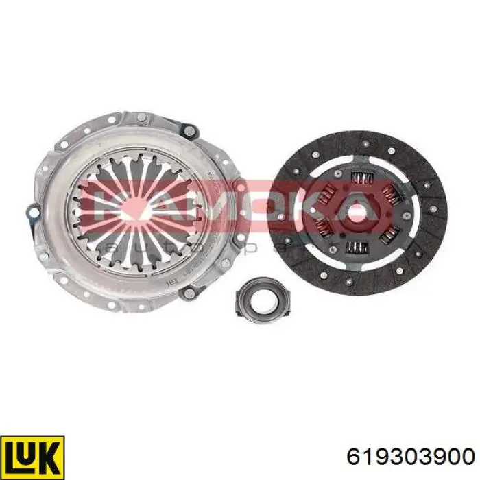 619303900 LUK Kit de embraiagem (3 peças)