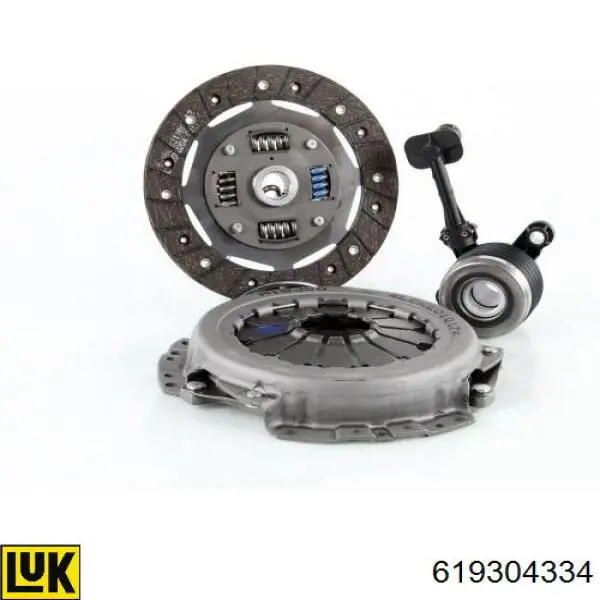 Kit de embraiagem (3 peças) LUK 619304334 preço, a partir de 188,15 USD
